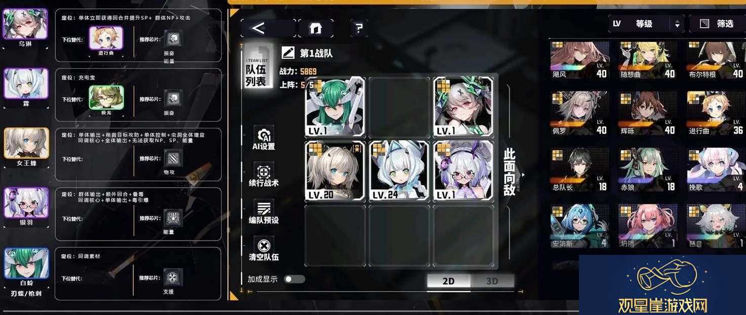 交错战线新手玩家玩什么阵容好