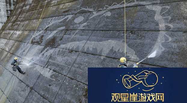 整活有方佐贺巨大水坝惊现哥斯拉大壁画