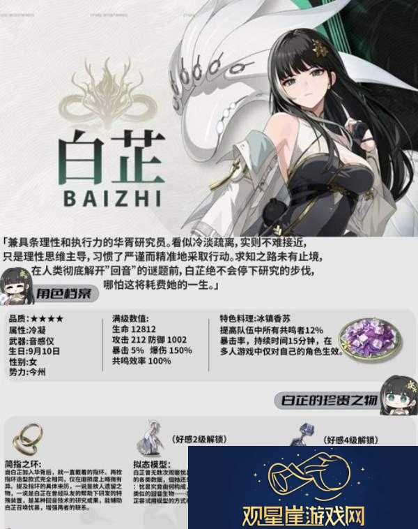 白芷角色养成教程详细培养步骤解析