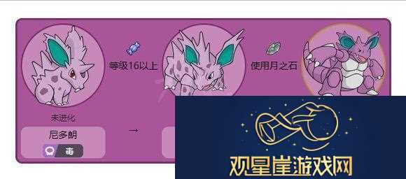 尼多力诺怎么进化尼多王