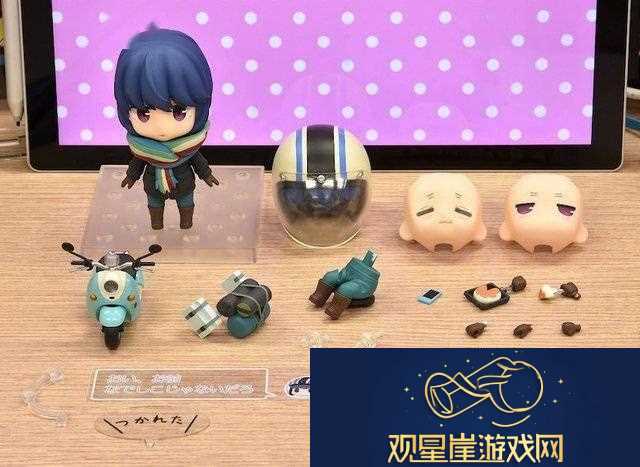 「摇曳露营△」志摩凛摩托车ver.粘土人开订