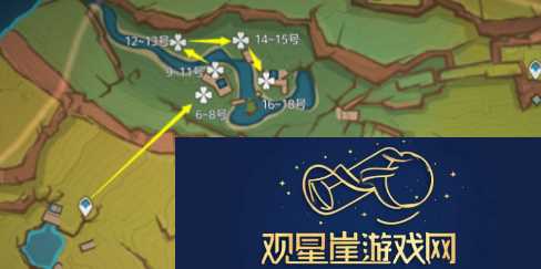 原神5.1灼灼彩菊在哪刷新